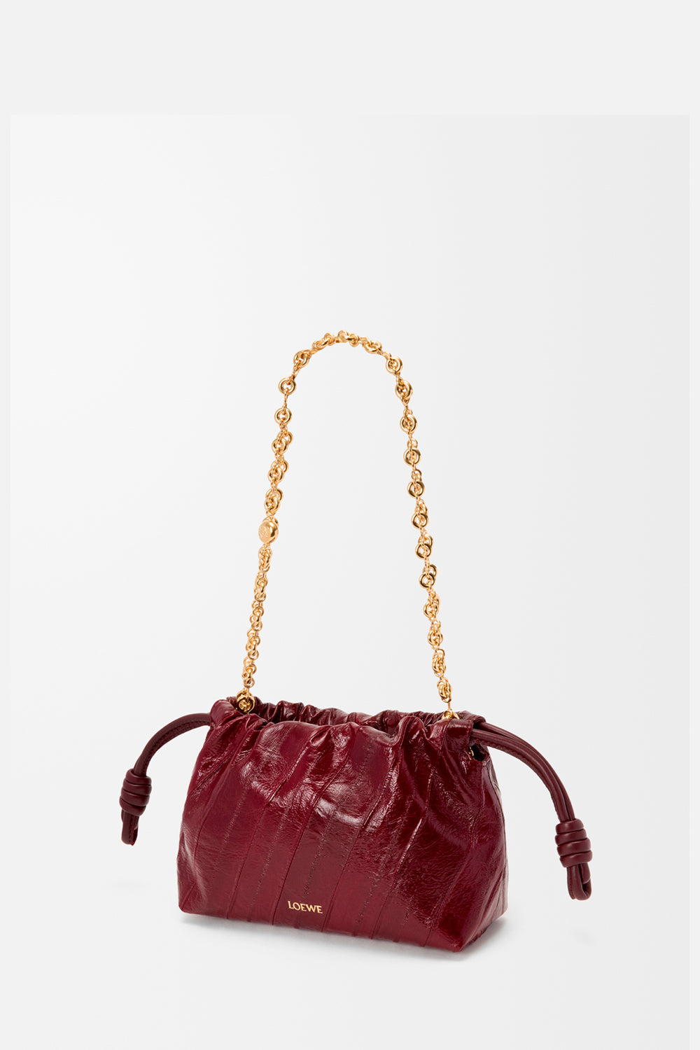 Mini Flamenco Purse In Hagfish