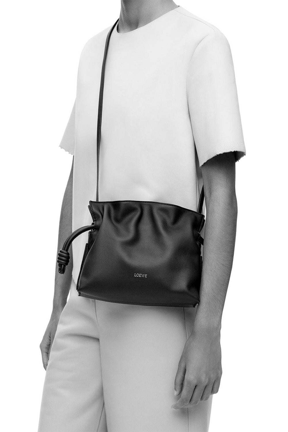 Mini Flamenco Clutch In Nappa Calfskin