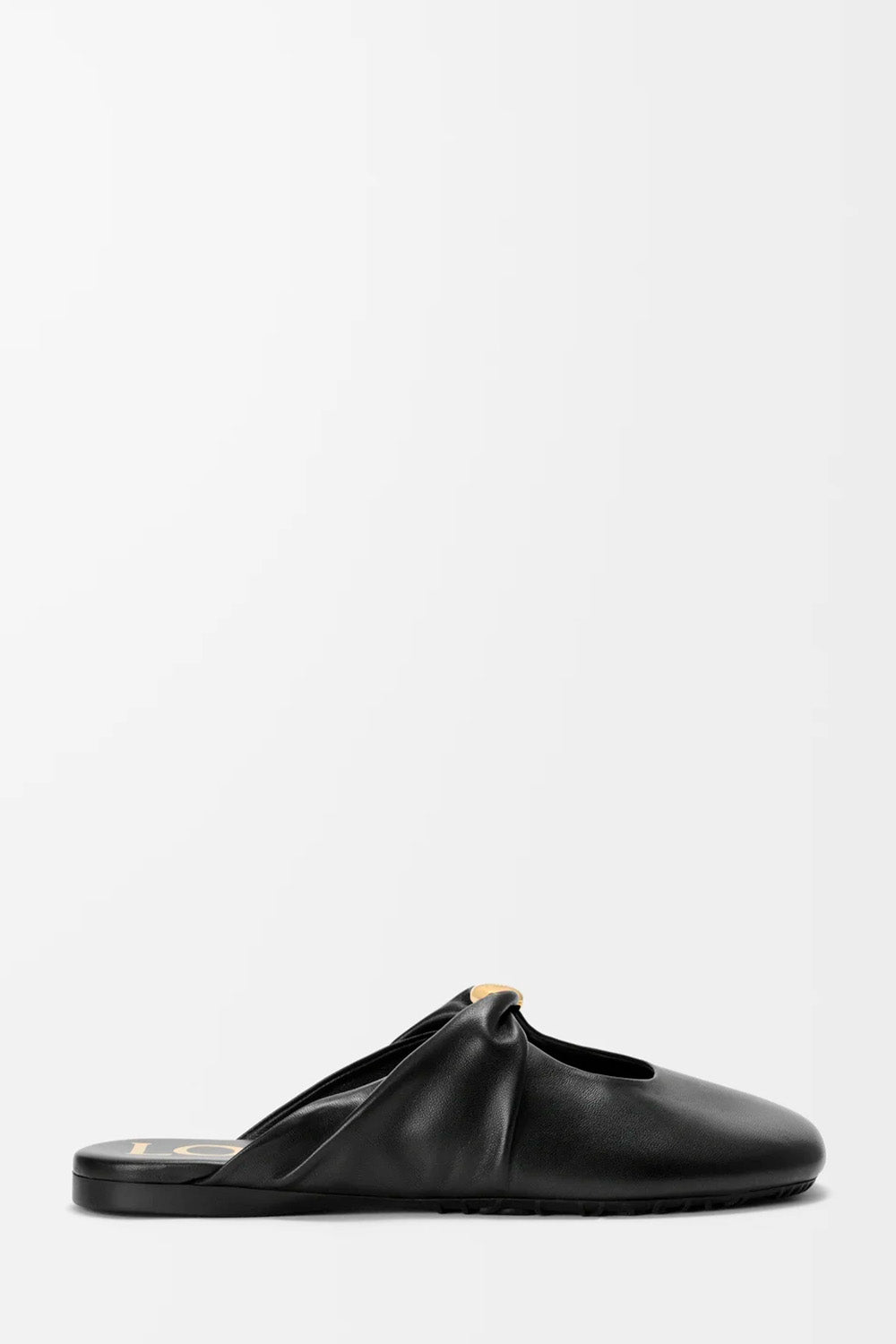 Pebble Soft Mule In Nappa Lambskin