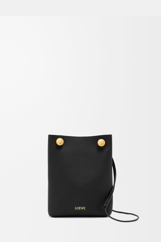 Pebble Pouch In Smooth Calfskin