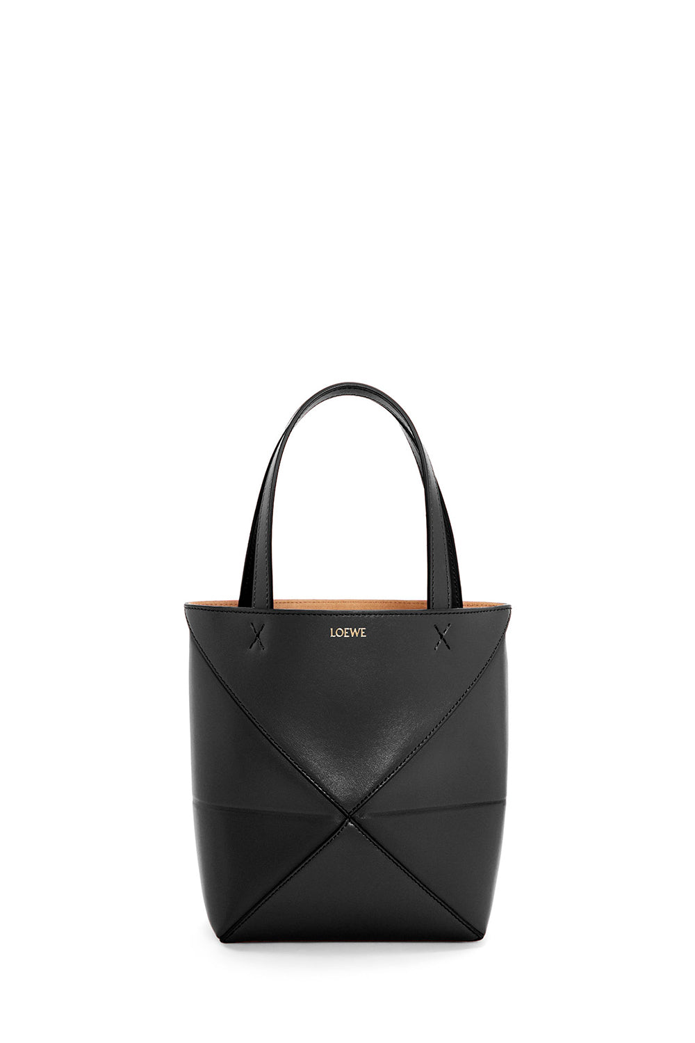 Puzzle Fold Mini Tote Bag In Calfskin