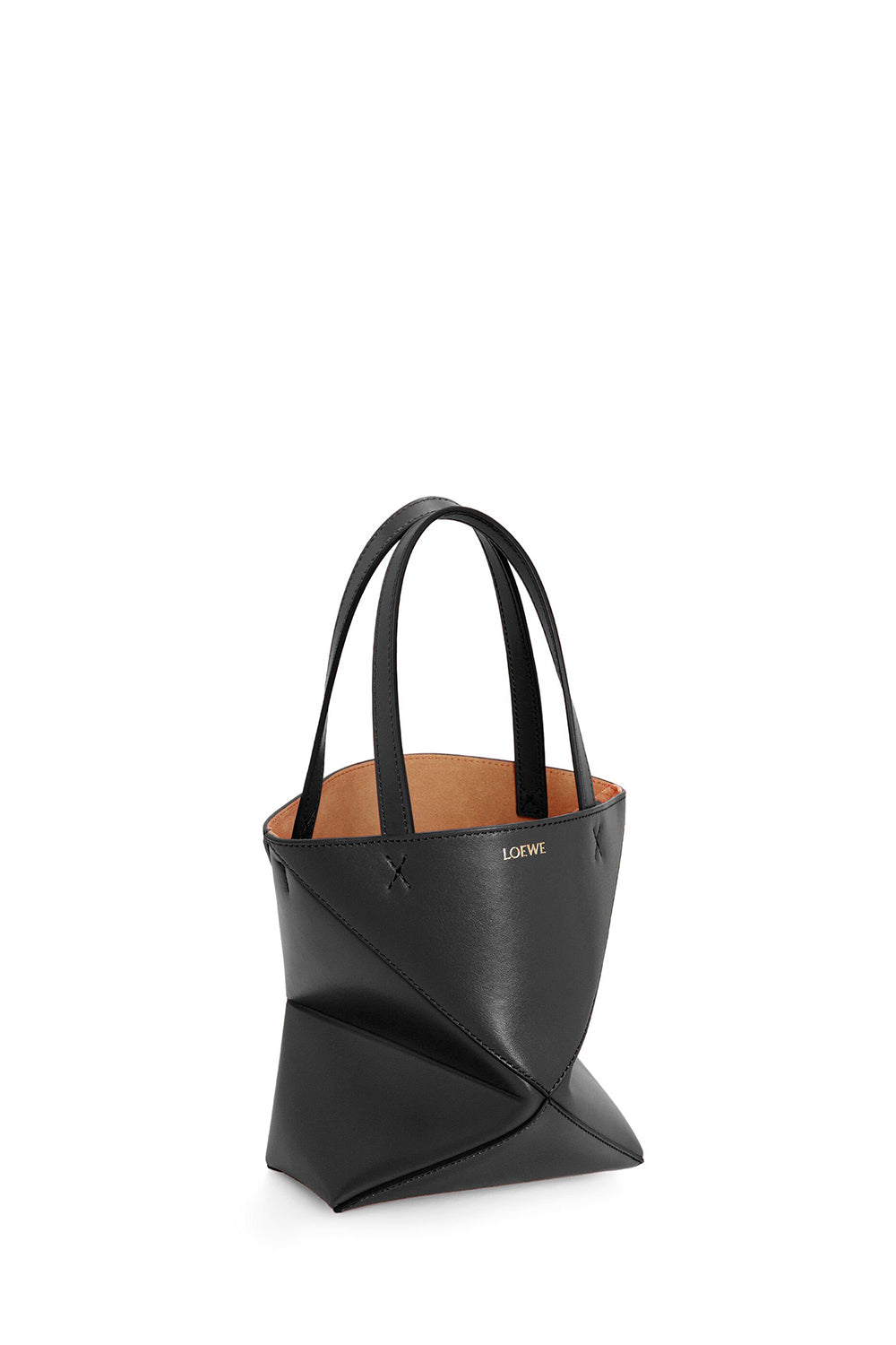 Puzzle Fold Mini Tote Bag In Calfskin