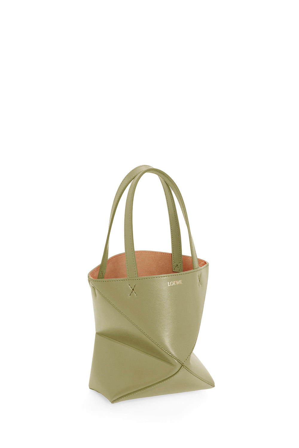 Puzzle Fold Mini Tote Bag In Calfskin