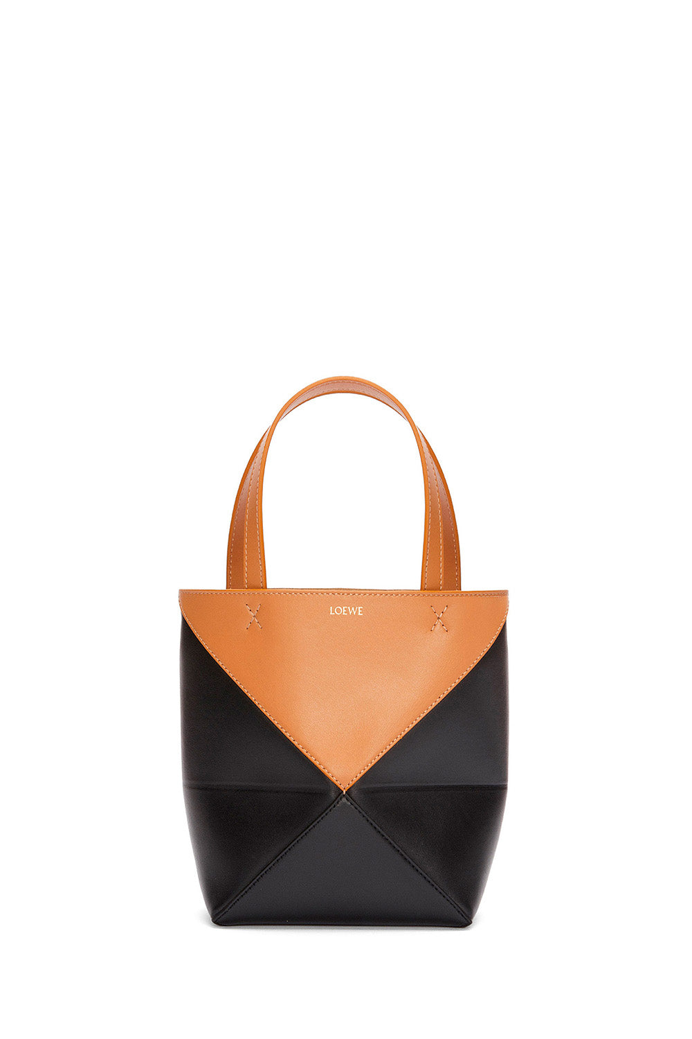 Puzzle Fold Mini Tote Bag In Calfskin