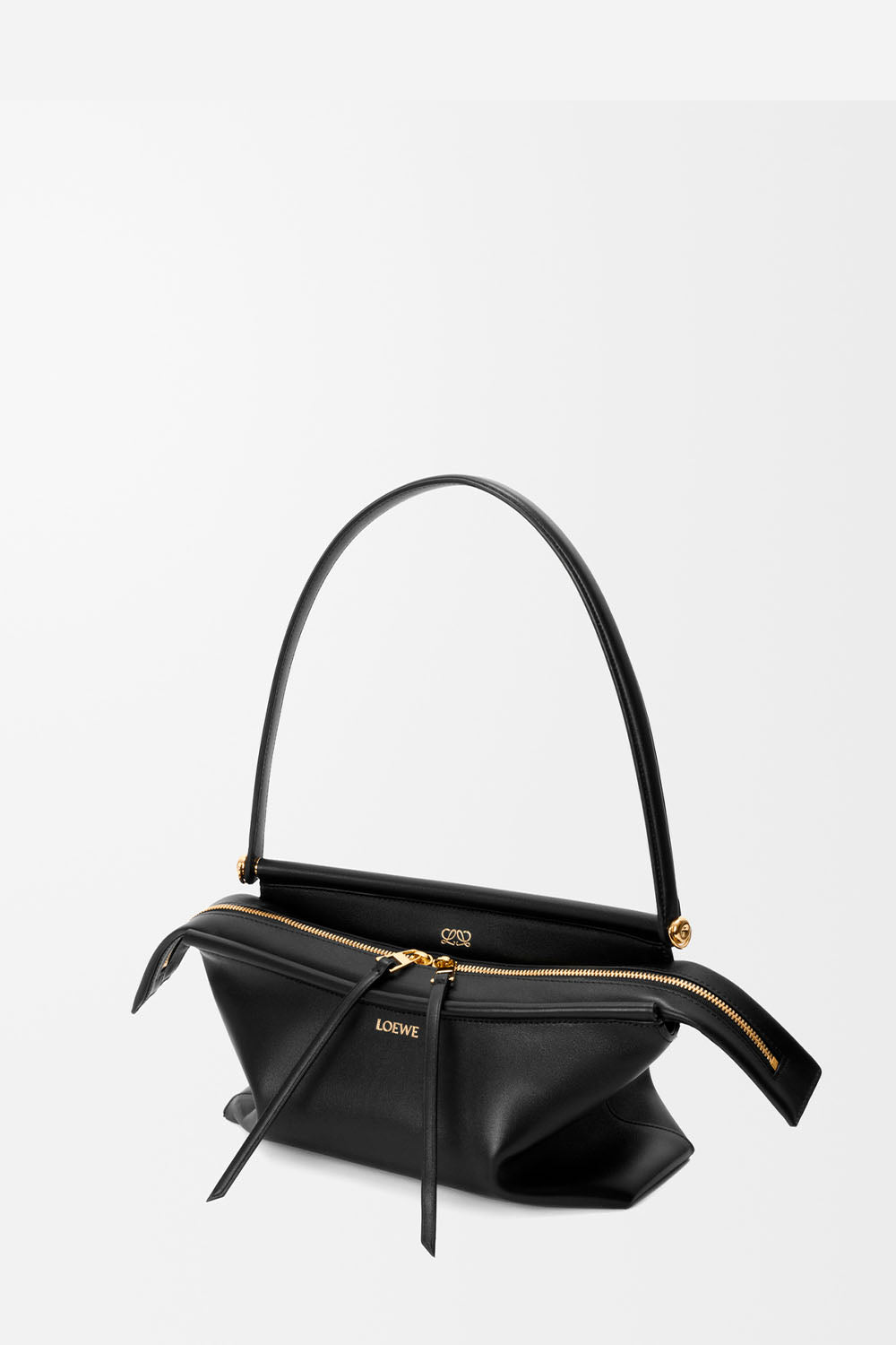 Small Whisker Bag In Glazed Calfskin