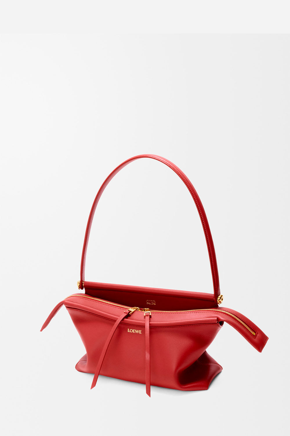 Small Whisker Bag In Glazed Calfskin