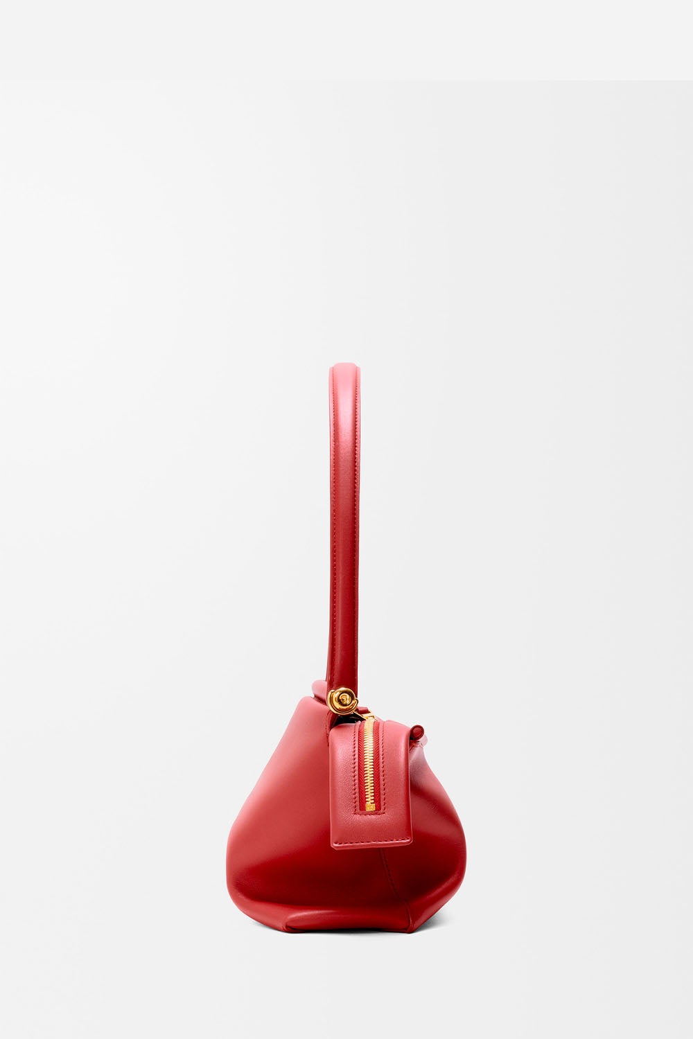 Small Whisker Bag In Glazed Calfskin