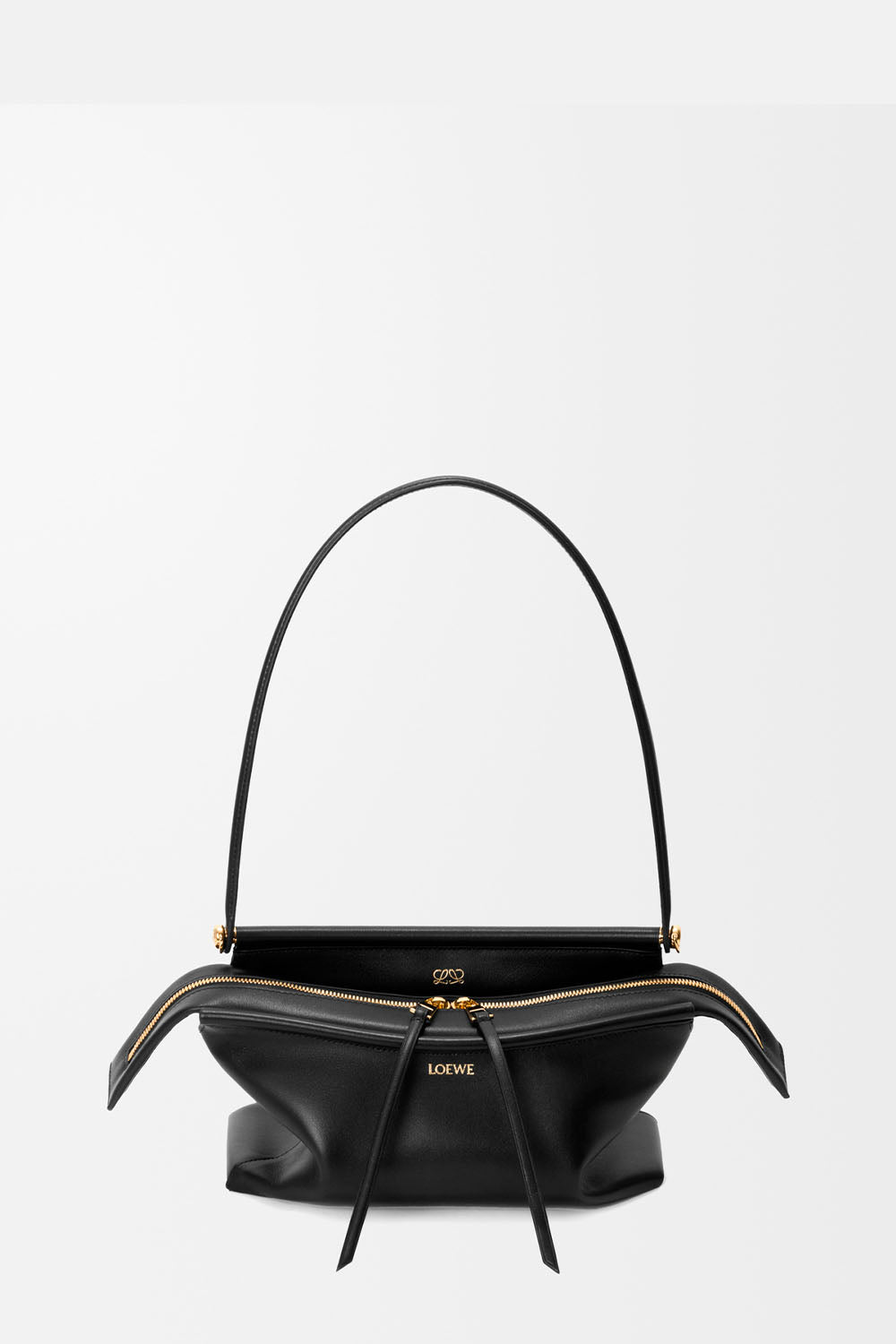 Small Whisker Bag In Glazed Calfskin