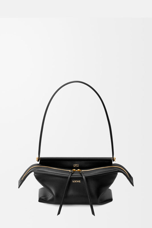 Small Whisker Bag In Glazed Calfskin