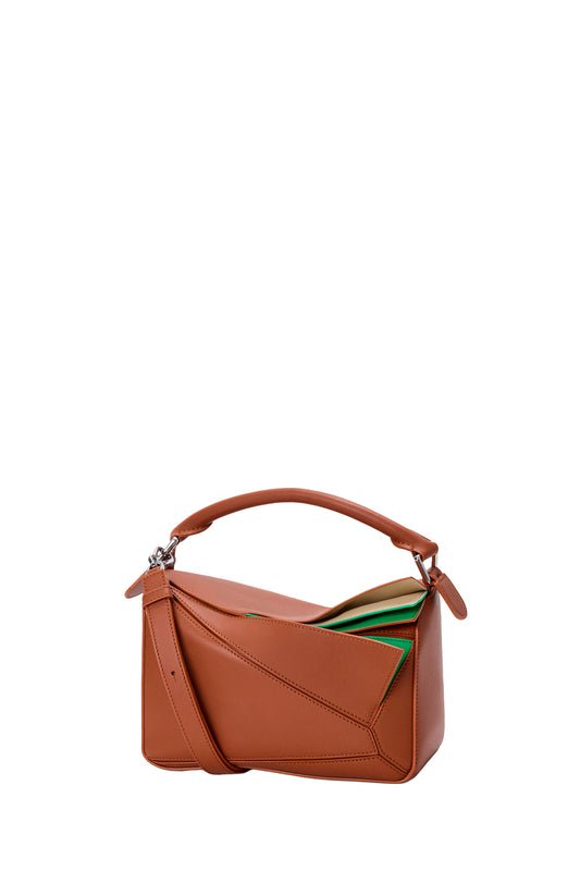 Small Layered Puzzle Bag In Classic Calfskin