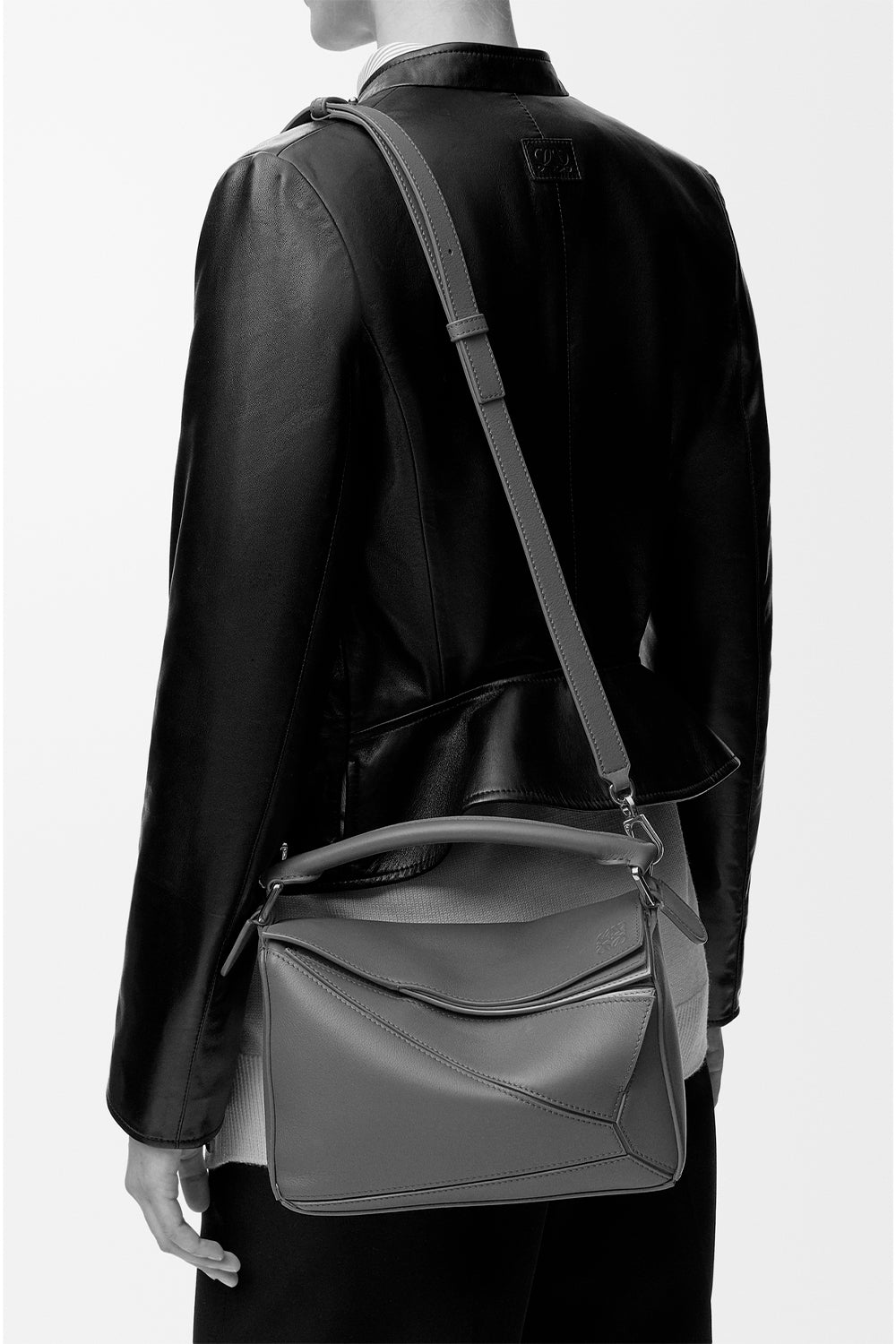 Small Layered Puzzle Bag In Classic Calfskin