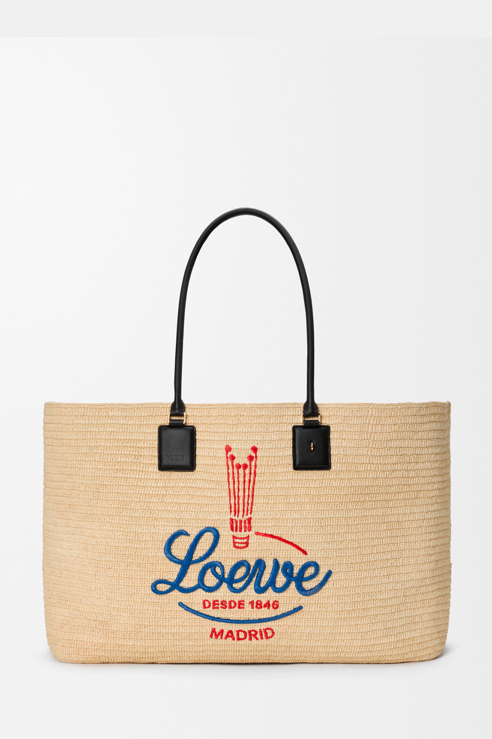 Xl Verano Tote In Raffia