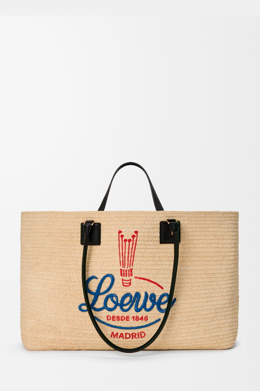 Xl Verano Tote In Raffia