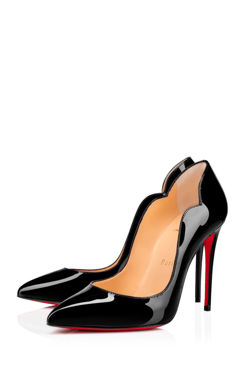 Hot Chick 100 mm Pumps - Patent calf leather