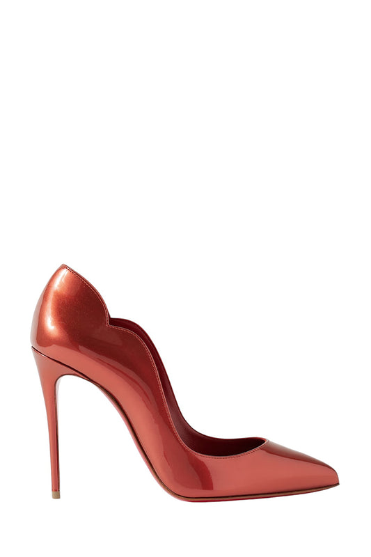 Hot Chick 100 mm Pumps - Patent calf leather