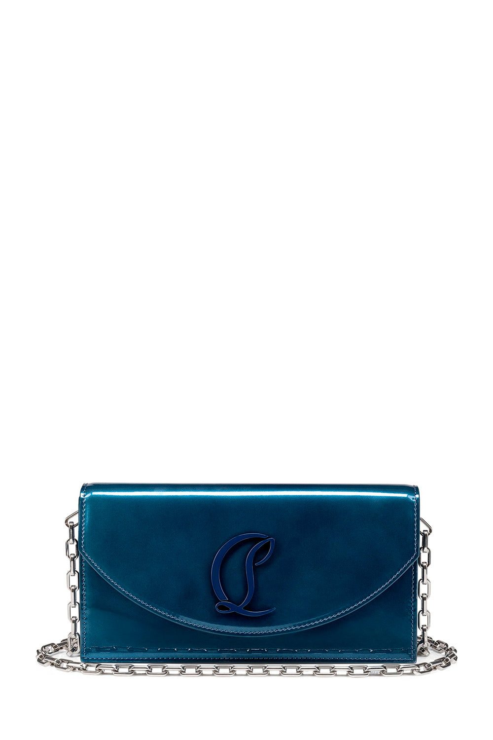 Loubi54 Patent Clutch Bag