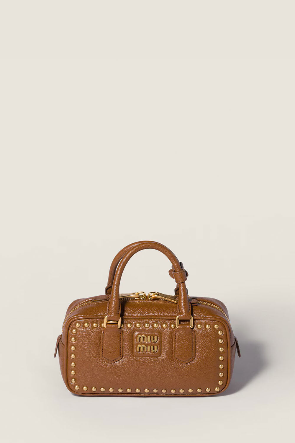 Arcadie Studded Leather Bag