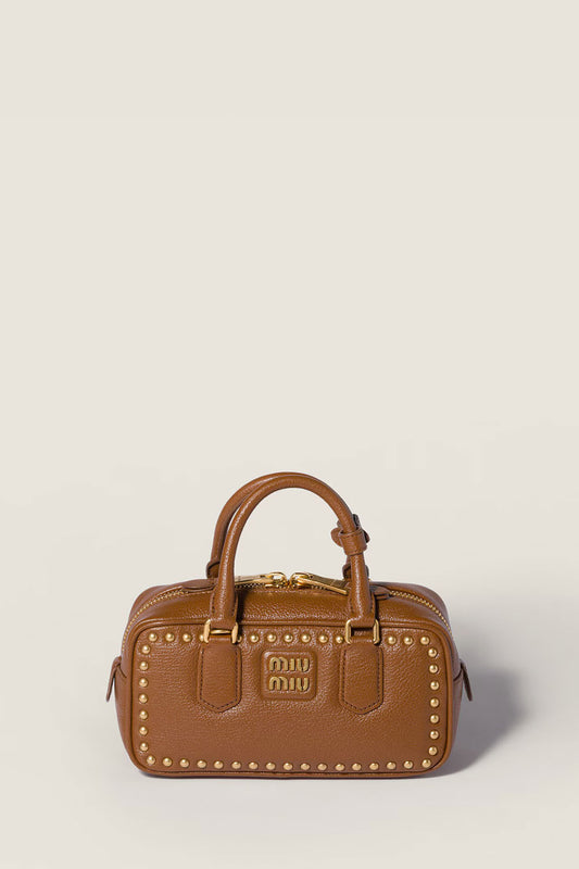 Arcadie Studded Leather Bag
