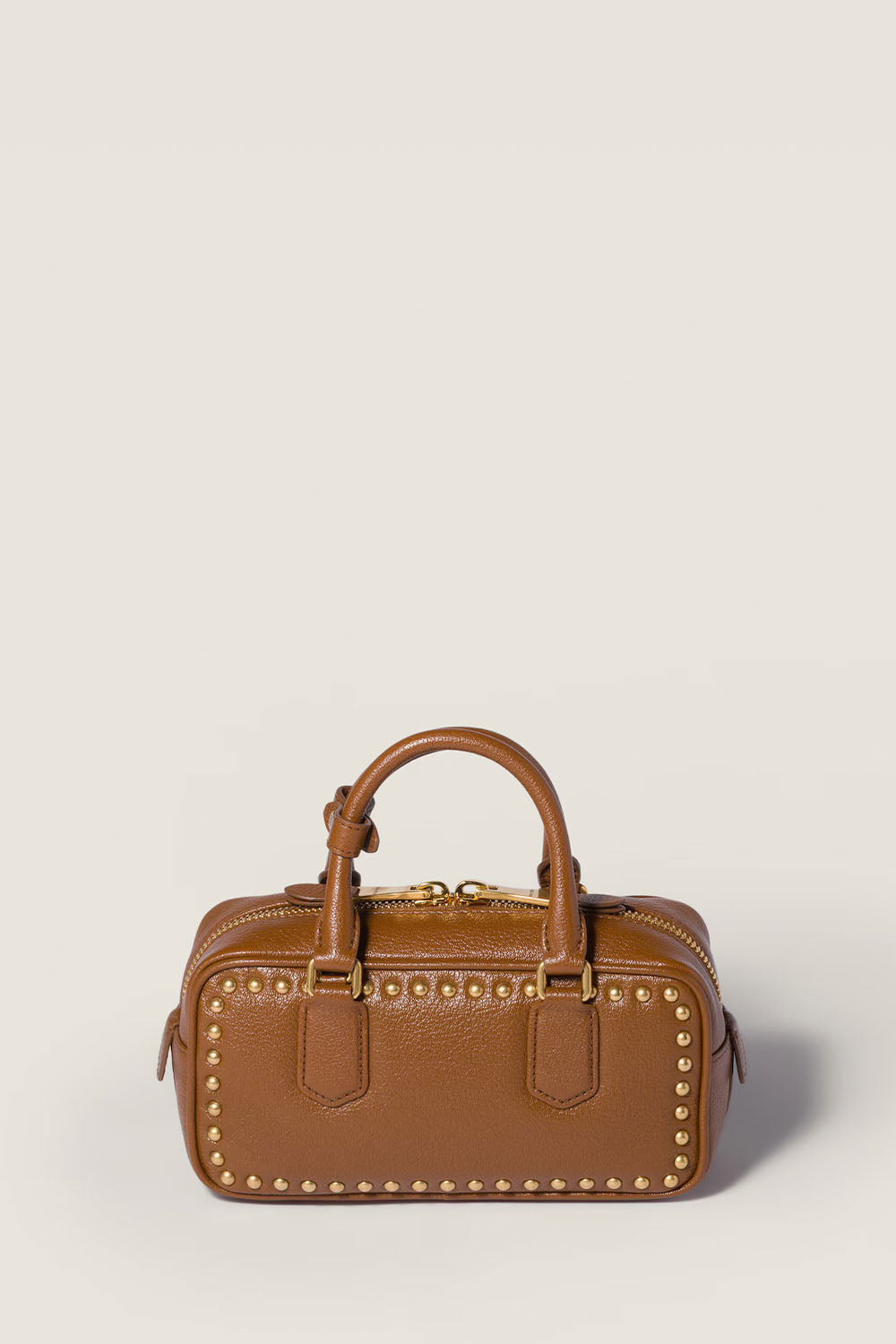 Arcadie Studded Leather Bag