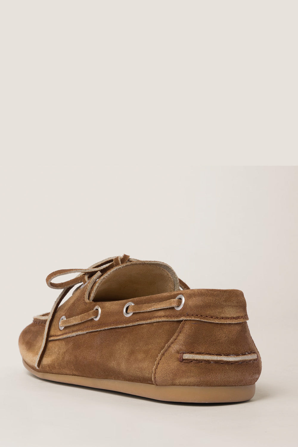 Faded Unlined Suede Loafers