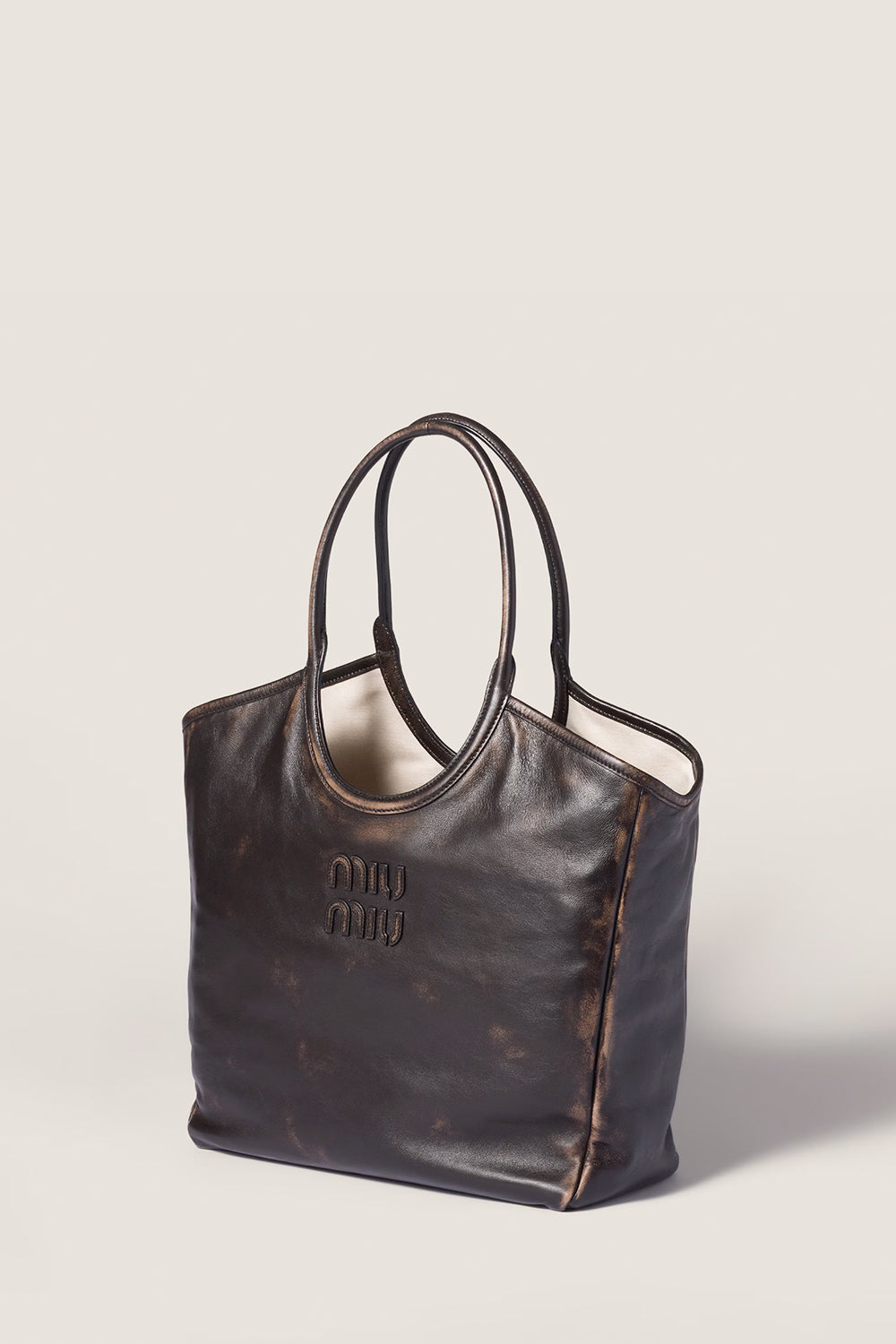 Ivy Leather Tote Bag