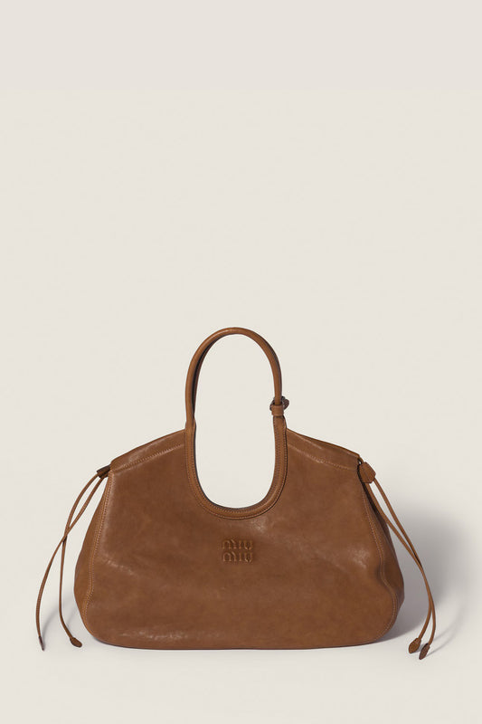 Ivy Nappa Leather Shopping Bag