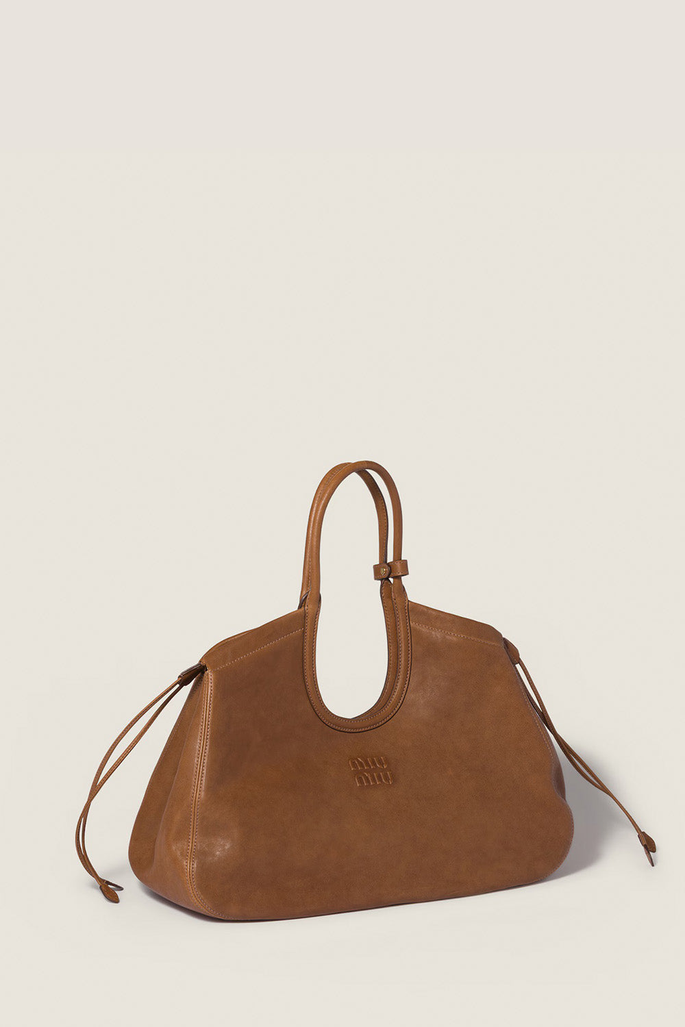 Ivy Nappa Leather Shopping Bag