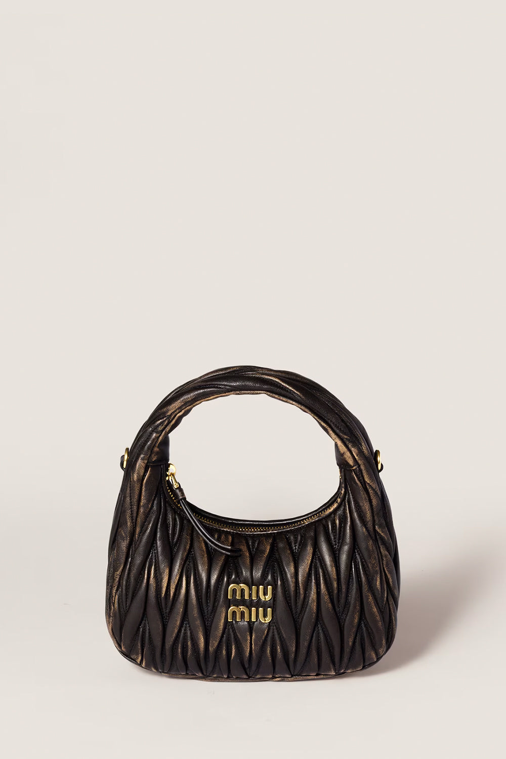 Wander Matelassé Nappa Leather Bag