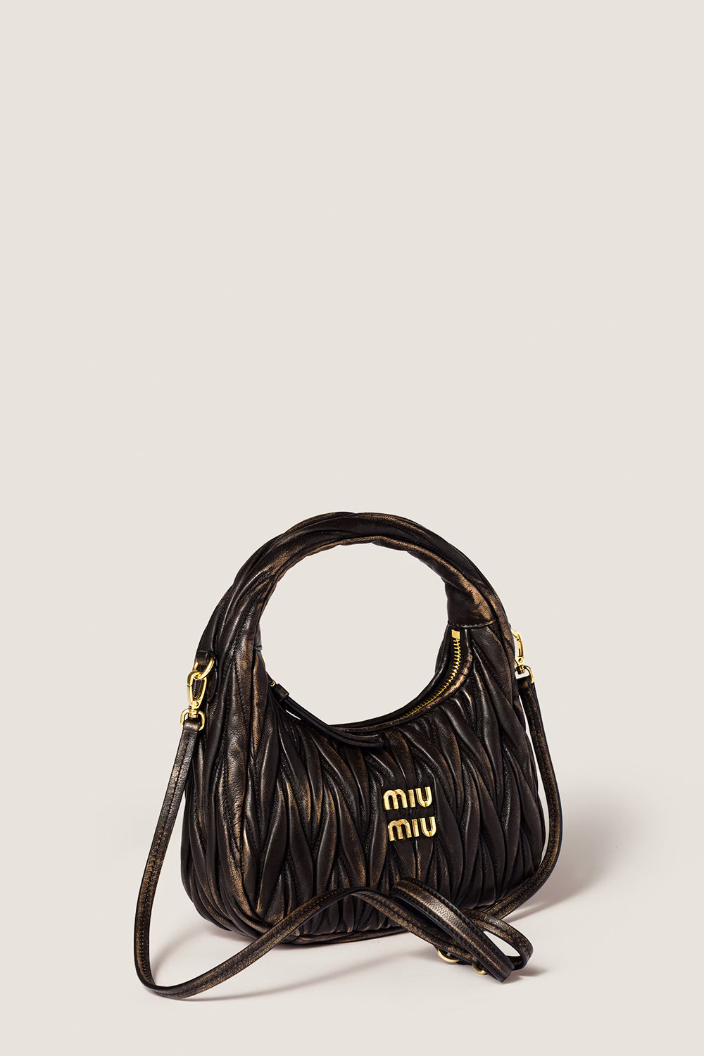 Wander Matelassé Nappa Leather Bag