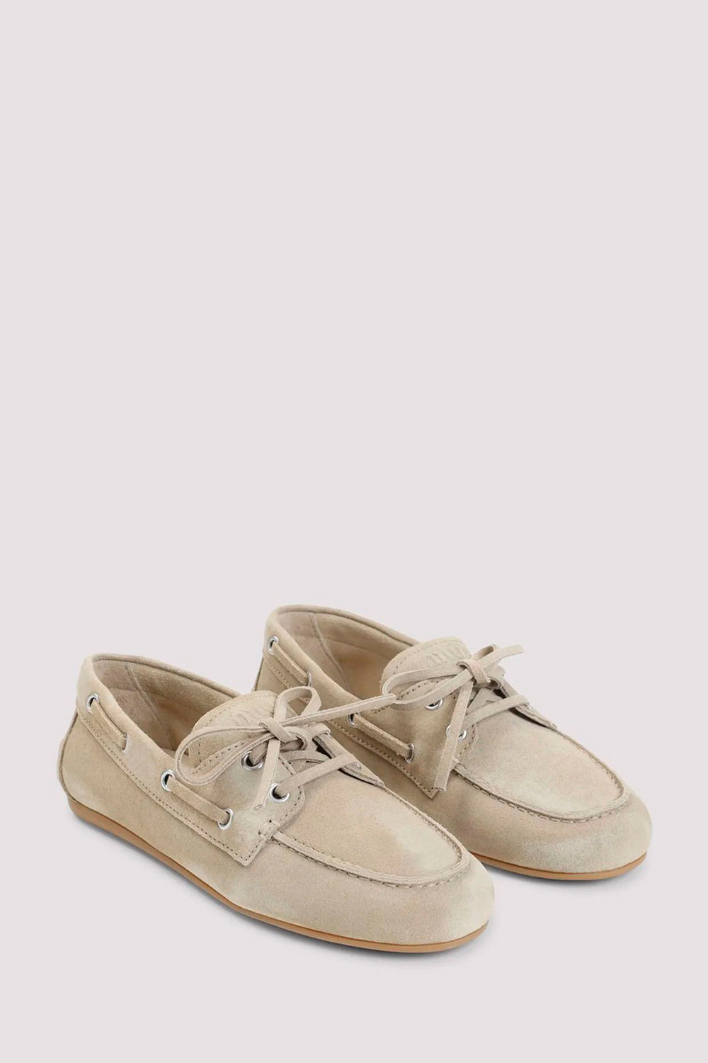 MIU MIU - Faded Unlined Suede Loafers – The Sale Sisters