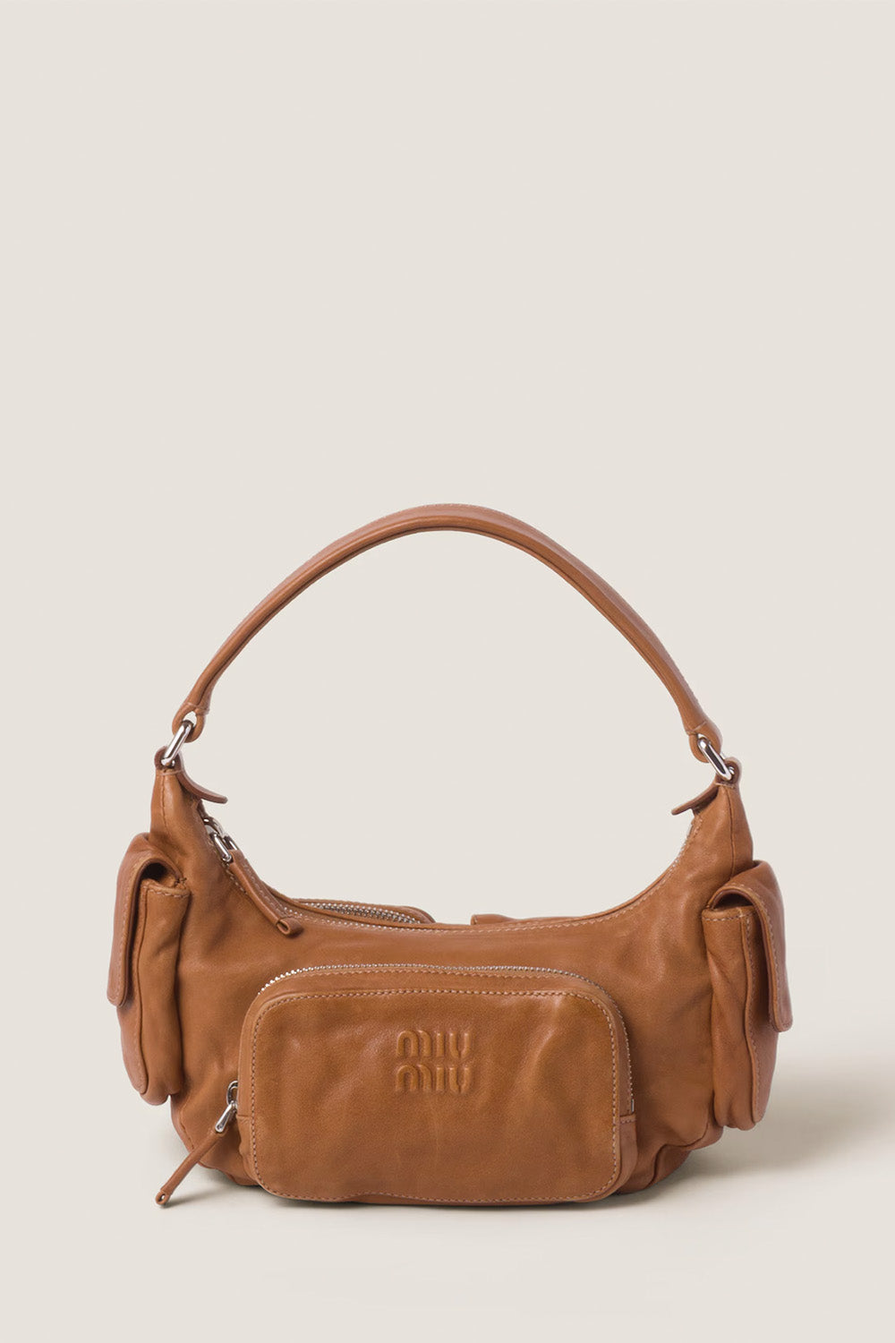 Nappa Leather Pocket Bag