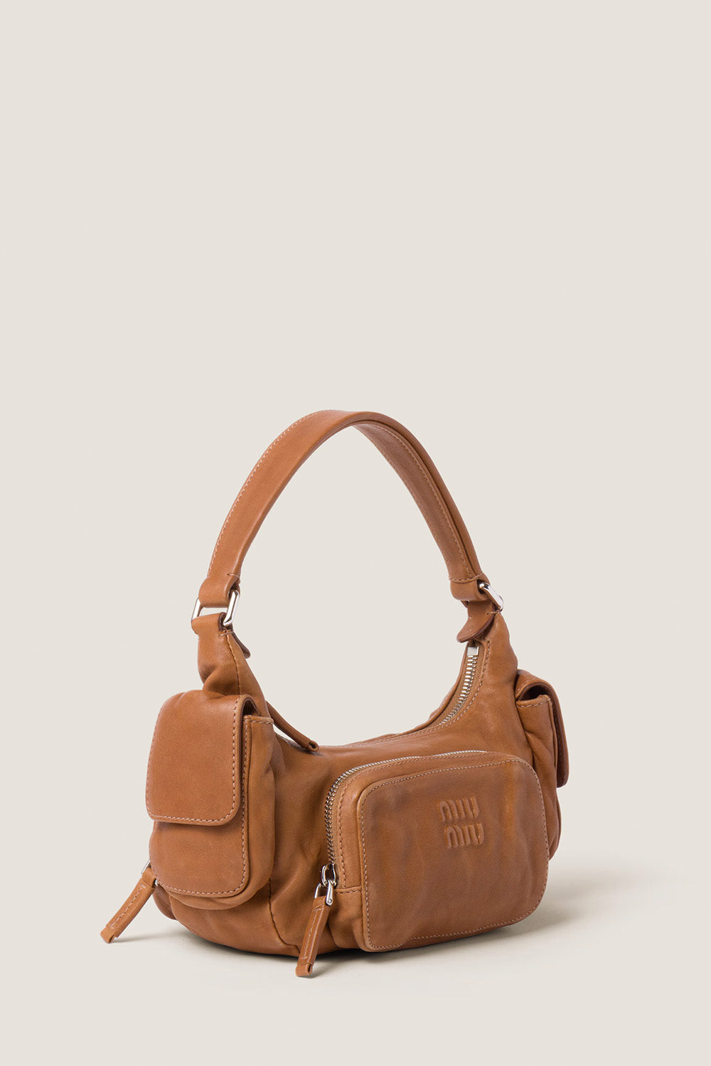 Nappa Leather Pocket Bag