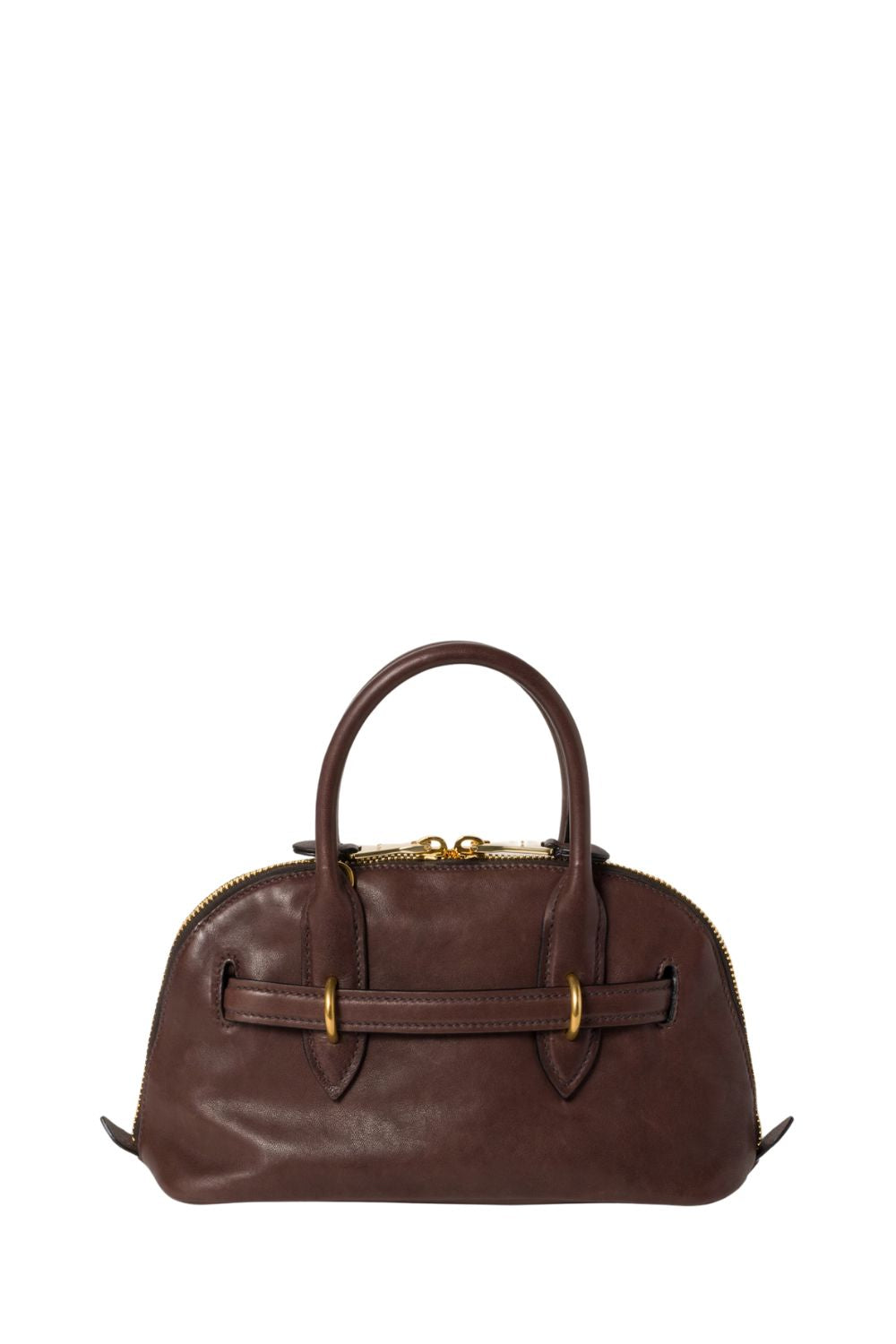 Small Aventure Nappa Leather Top-Handle Bag
