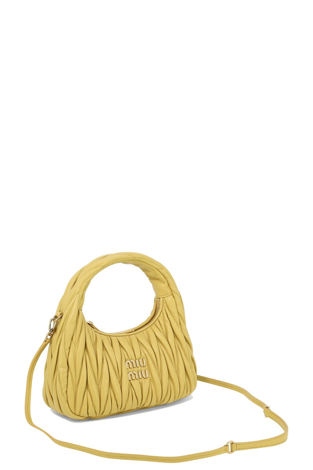 Small Wander Matelassé Nappa Leather Hobo Hag