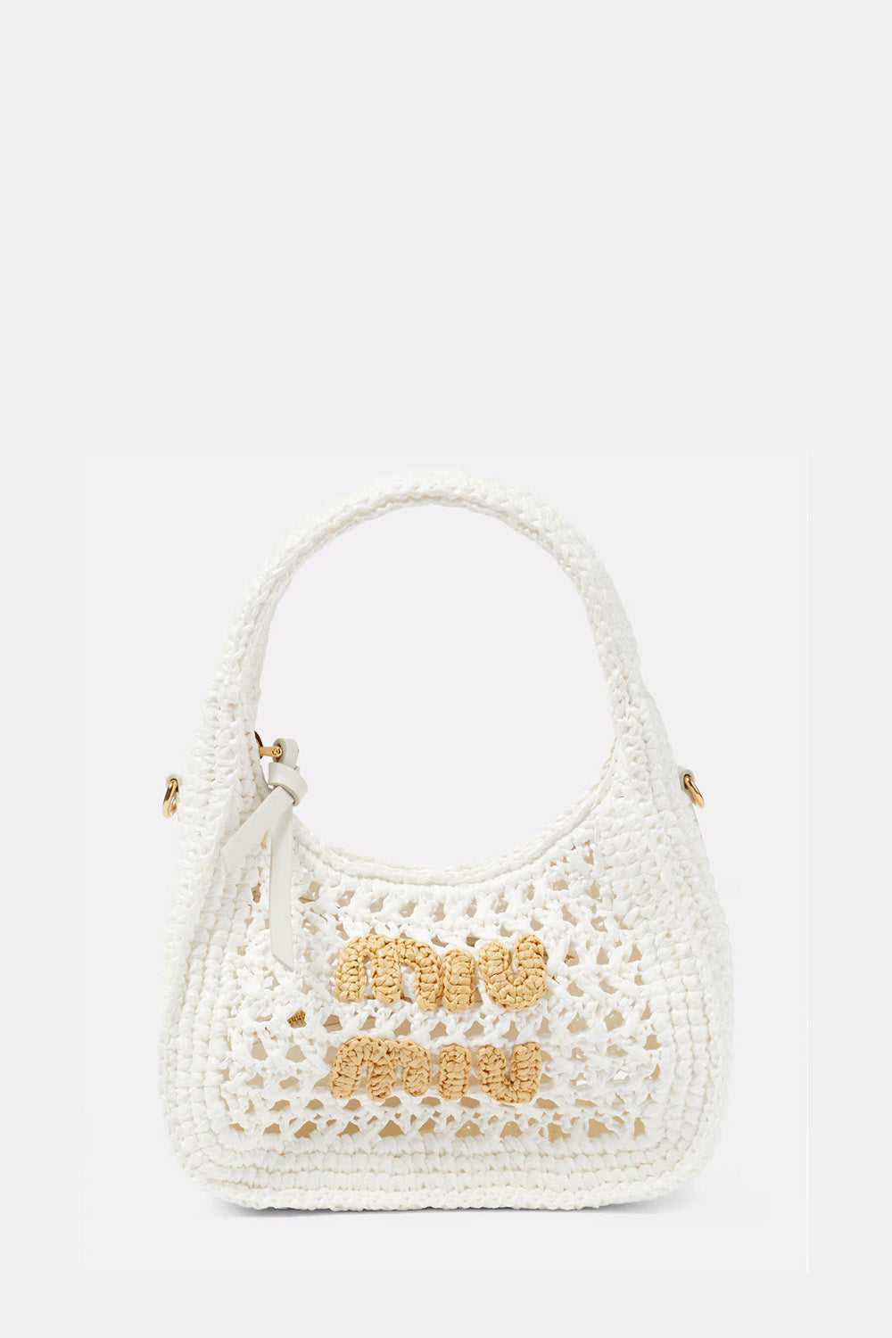 Wander Crochet-Knit Shoulder Bag