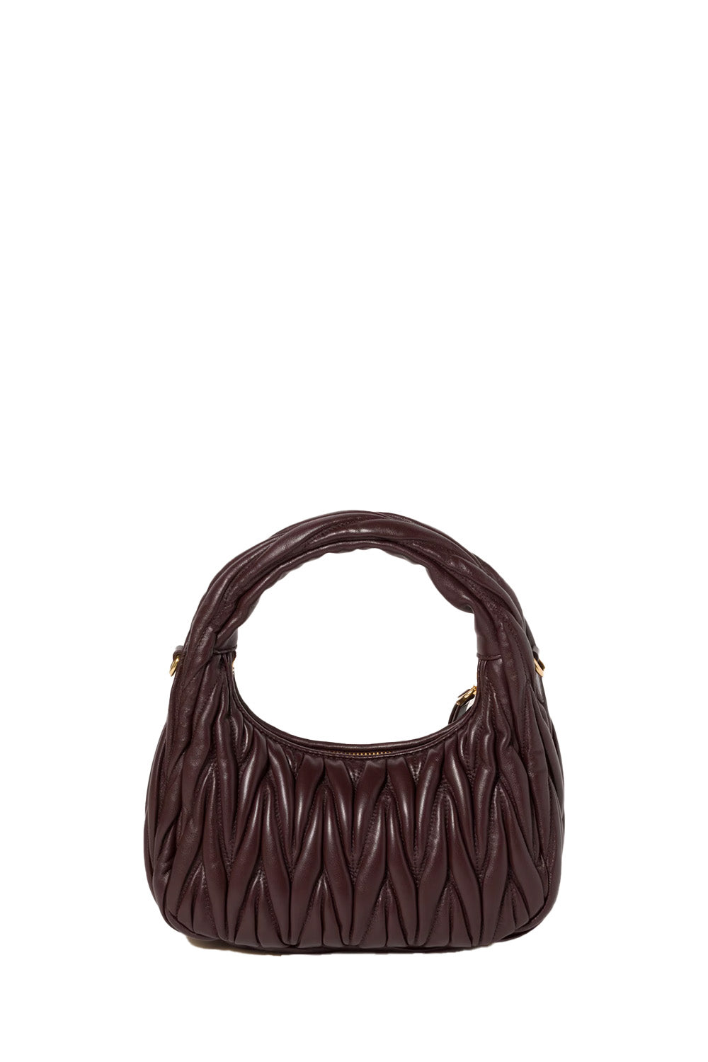 Small Wander Matelassé Nappa Leather Hobo Hag