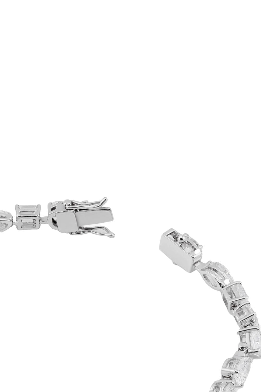 Multishape Tennis Lab Diamond Bracelet