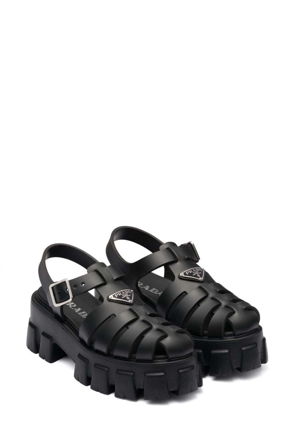 55mm Caged Platform Sandals