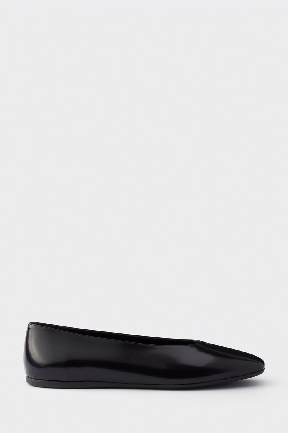 Brushed Leather Ballerinas