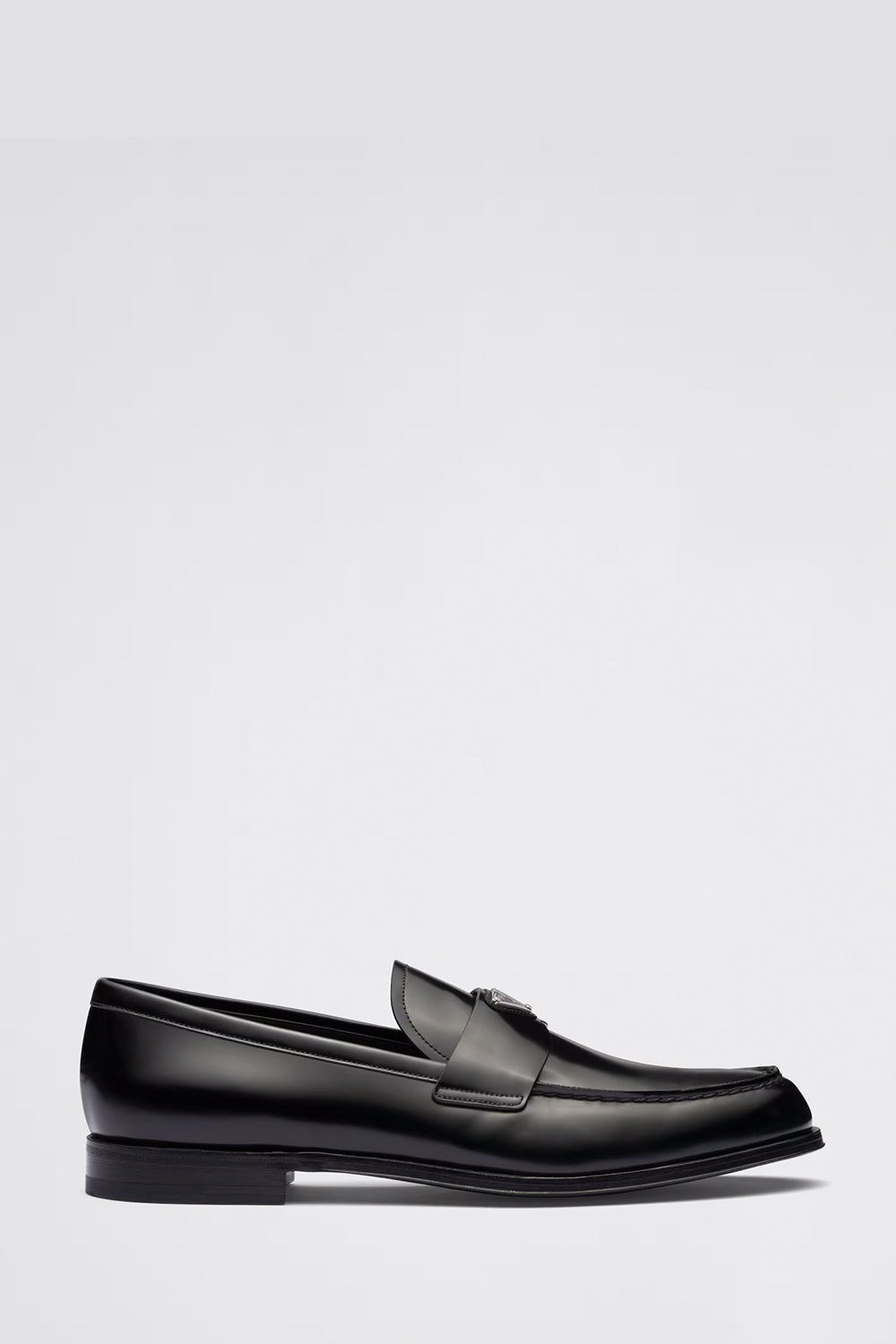 Brushed Leather Loafers