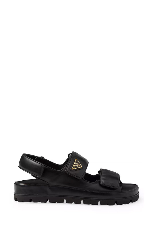 Flat Nappa Leather Sandals