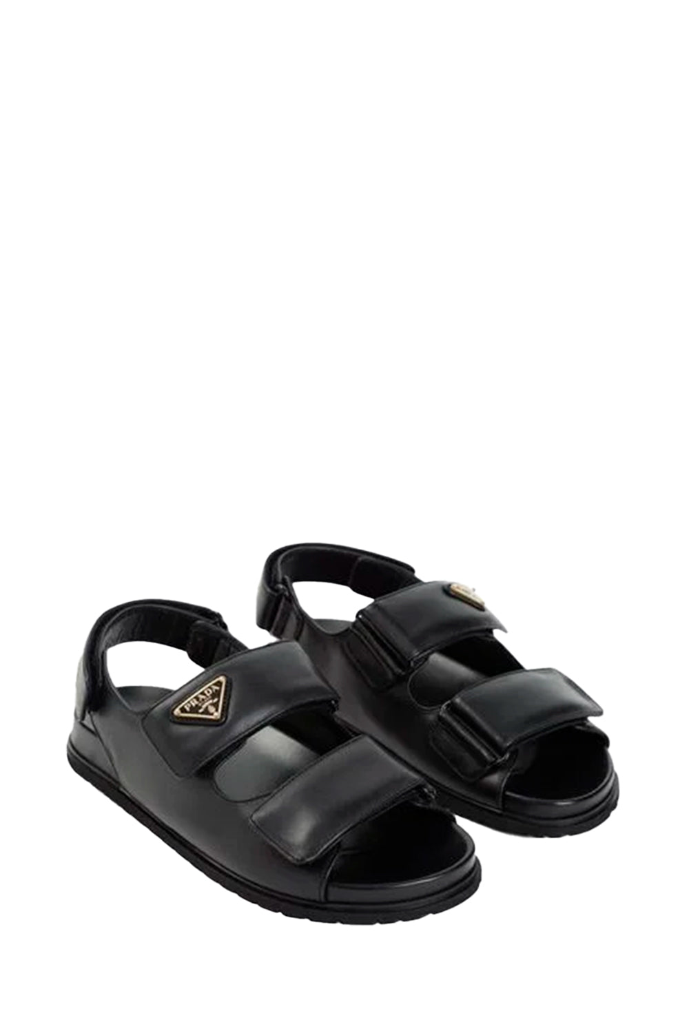 Flat Nappa Leather Sandals - Size 38