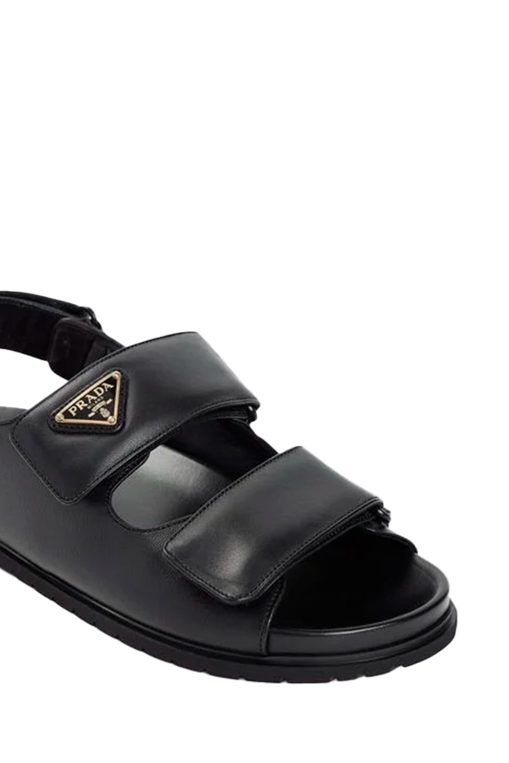 Flat Nappa Leather Sandals - Size 38