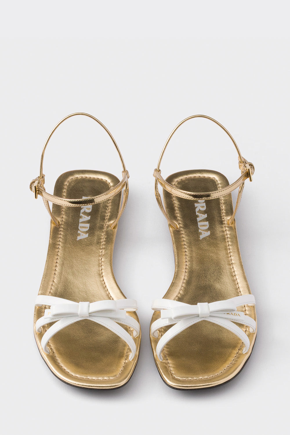 Flat Patent And Metallic Leather Sandals