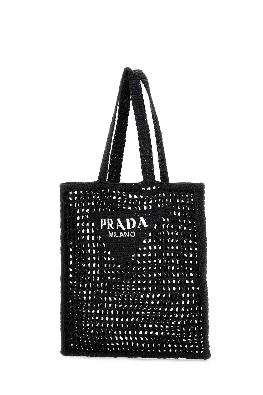 Logo Crochet Tote Bag