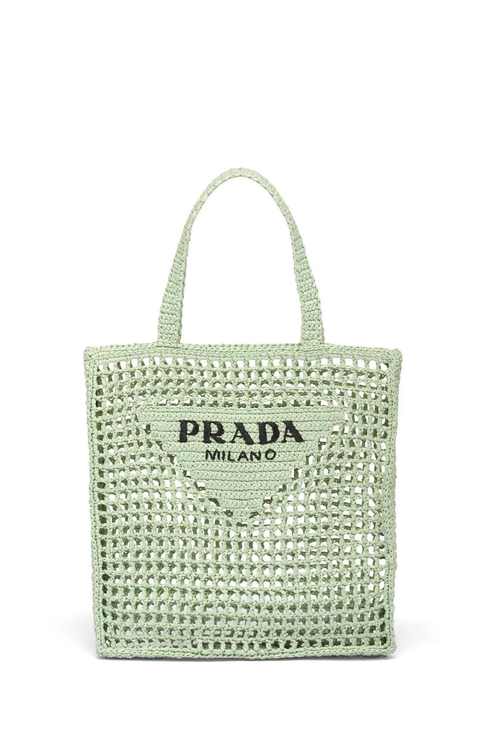 Logo Crochet Tote Bag