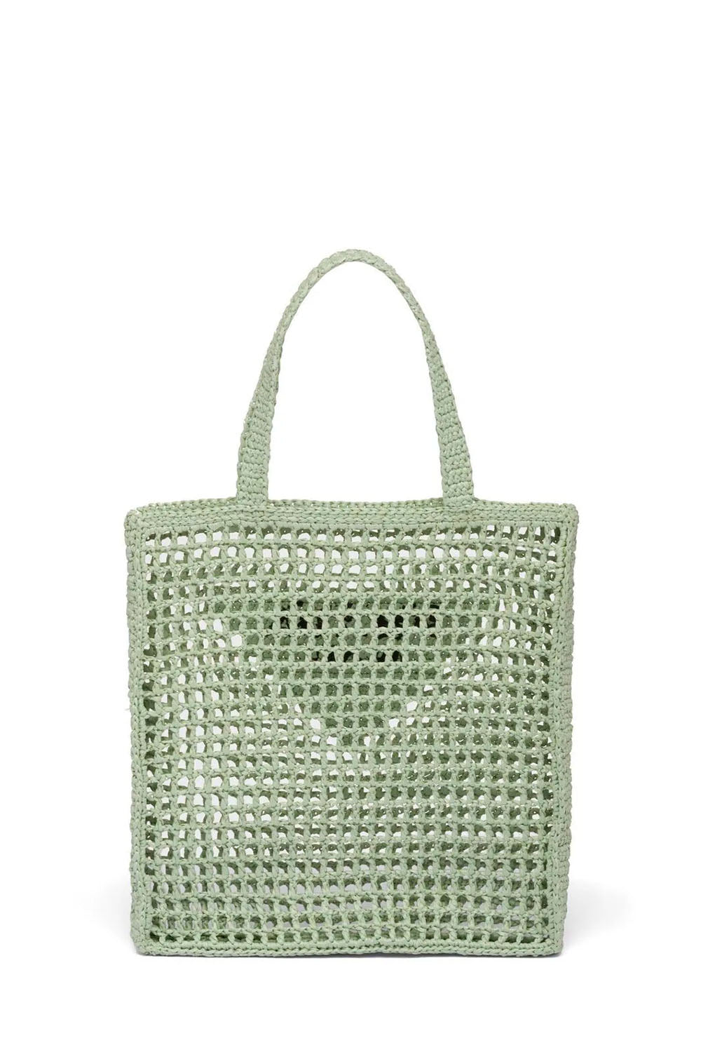 Logo Crochet Tote Bag