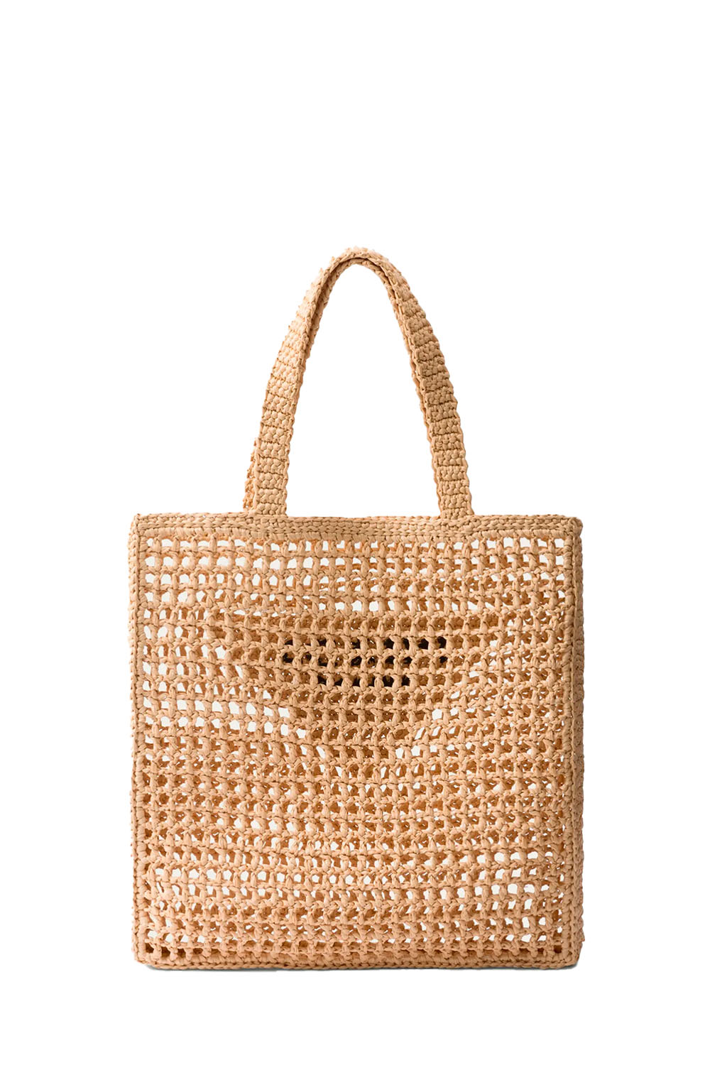 Logo Crochet Tote Bag