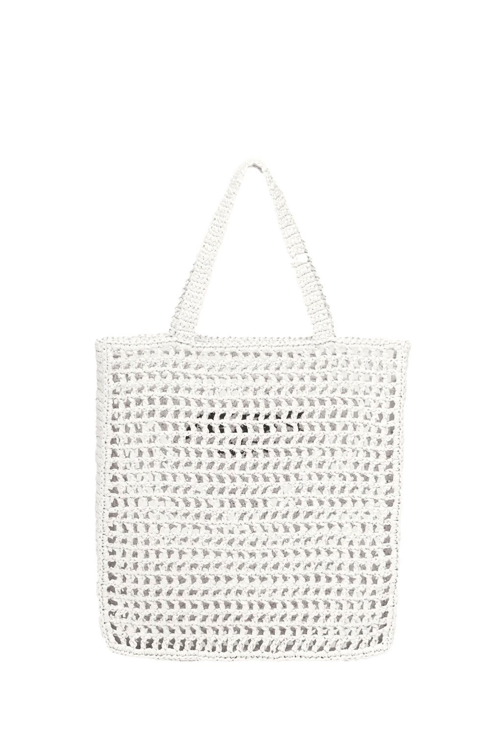 Logo Crochet Tote Bag