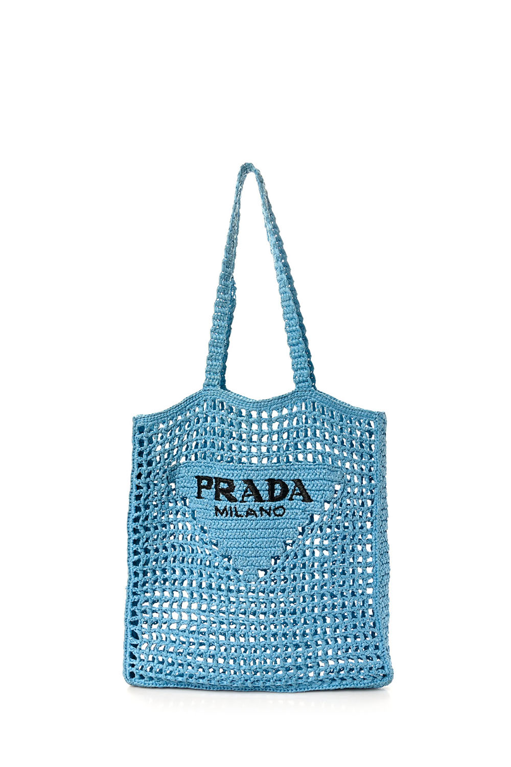 Logo Crochet Tote Bag